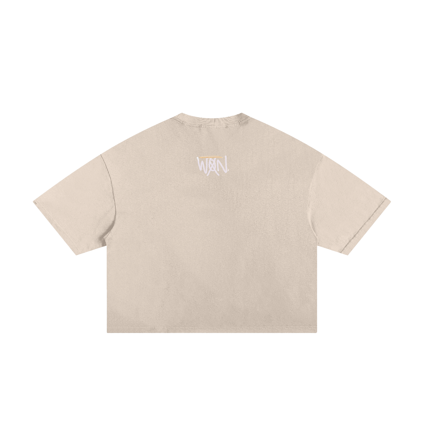 Very Merry Classic Frayed Boxy Tee – 250 GSM