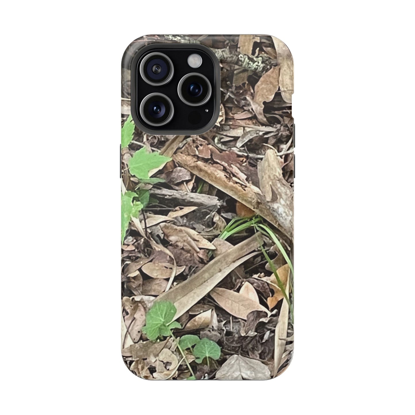 Camo Leaf Magnetic Impact-Resistant Phone Case