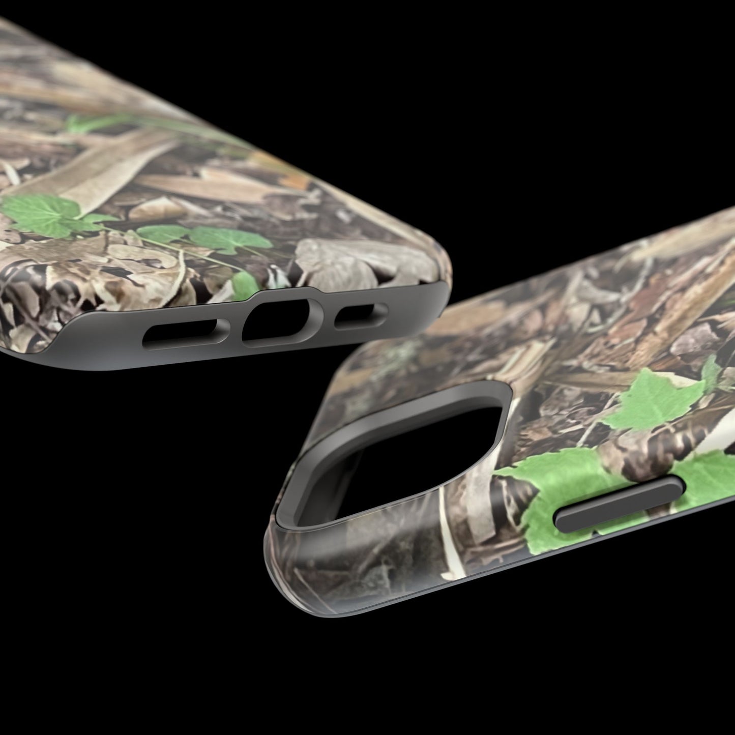 Camo Leaf Magnetic Impact-Resistant Phone Case