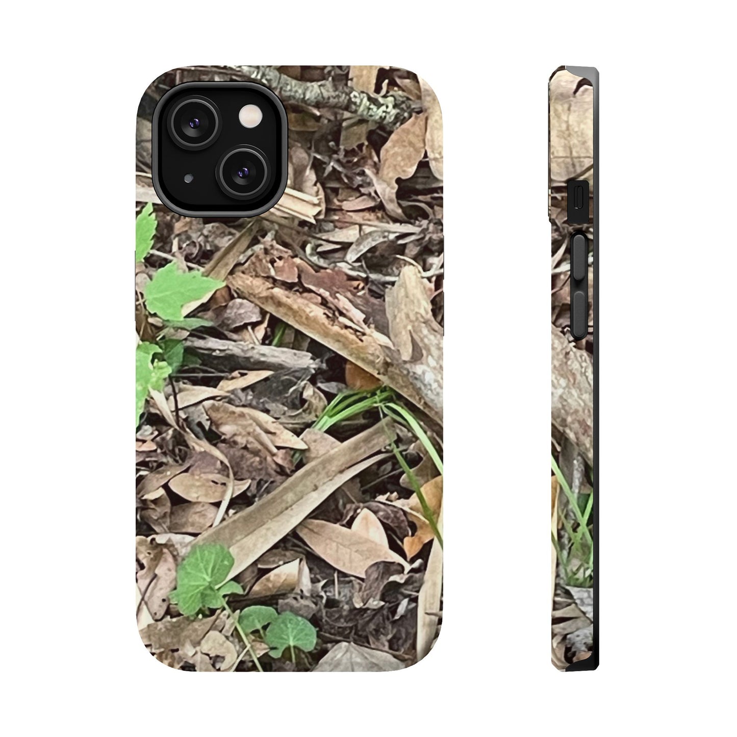 Camo Leaf Magnetic Impact-Resistant Phone Case
