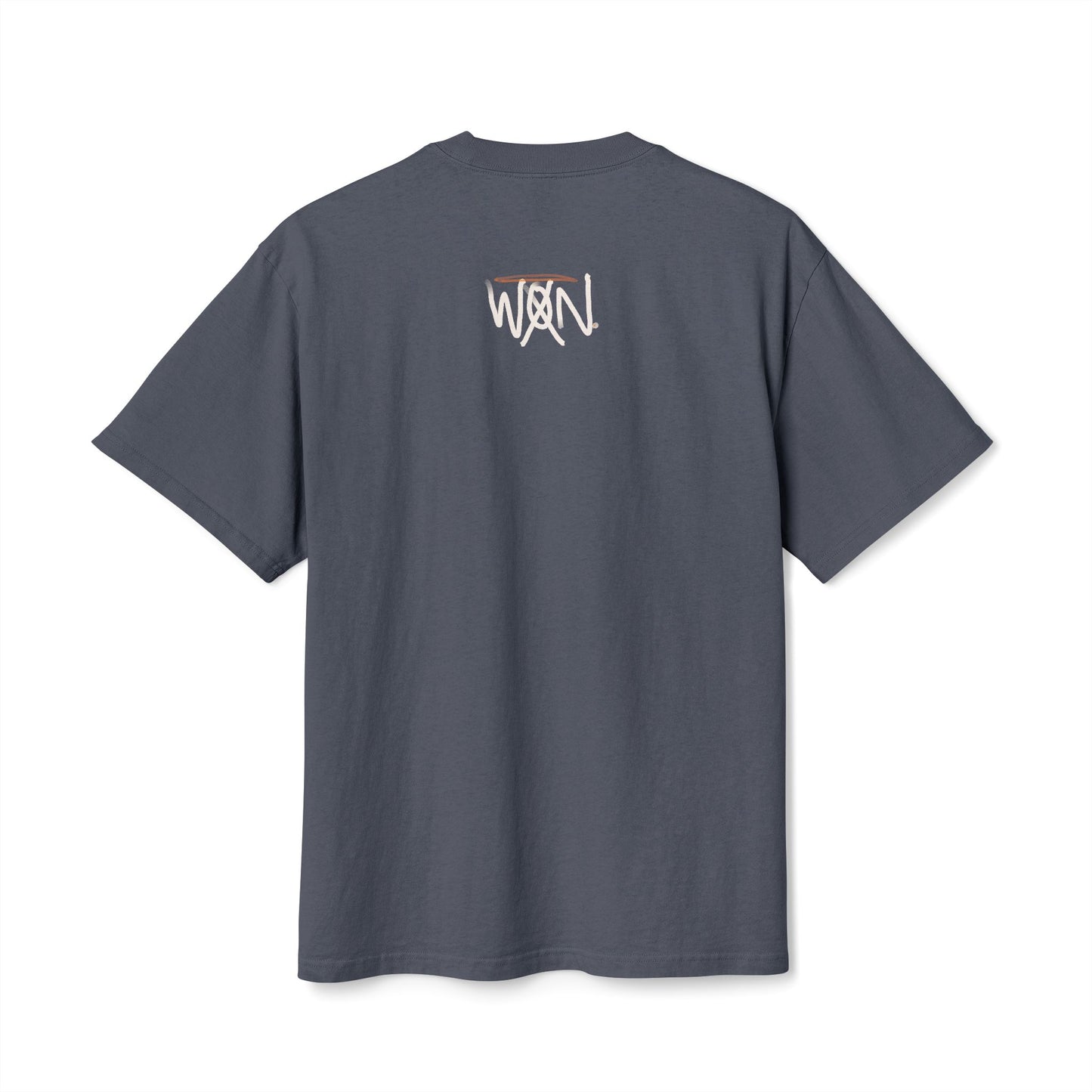 Abstract Expressionist Face T-Shirt — "Good, Bad, 'N Ugly" Colorful Portrait Tee