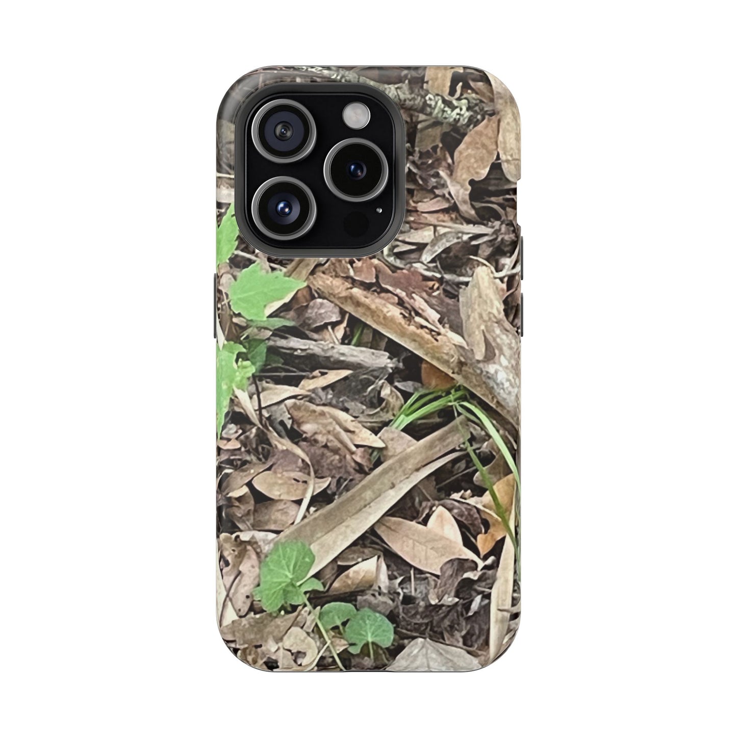 Camo Leaf Magnetic Impact-Resistant Phone Case
