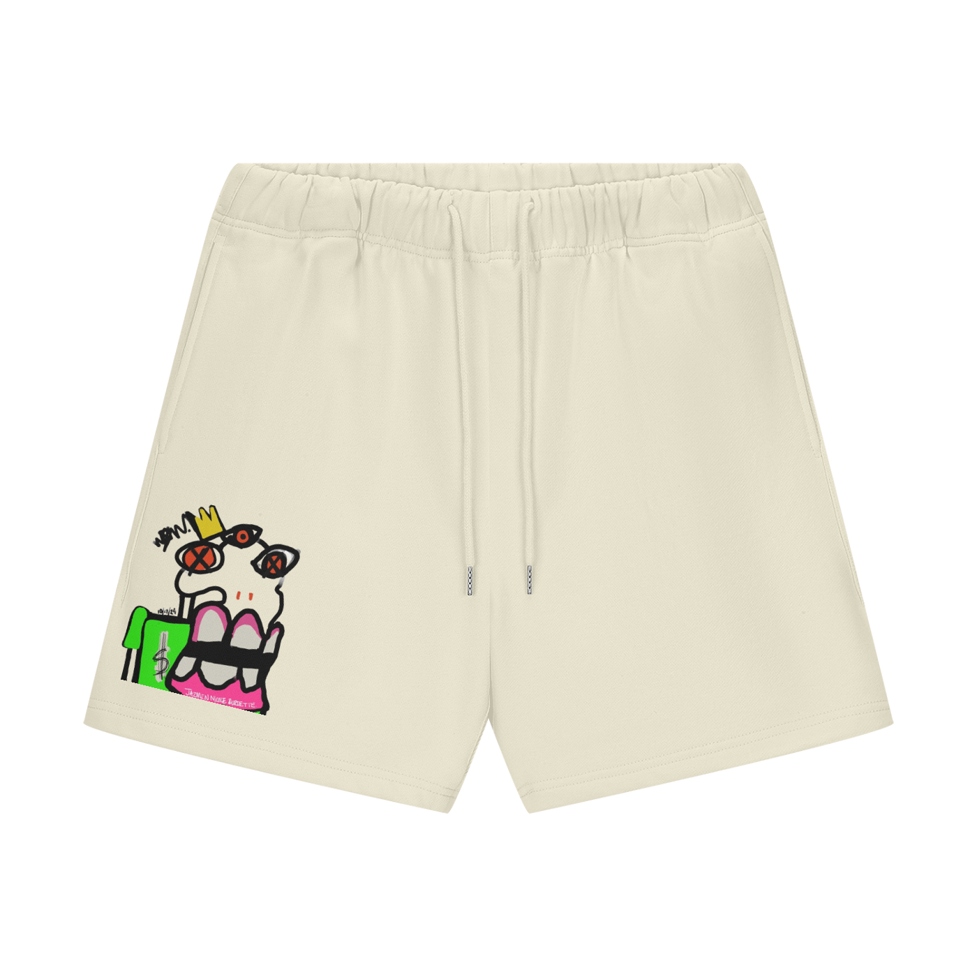 FUN$$ Streetwear Unisex Heavyweight 460G Fleece Loose Fit Shorts