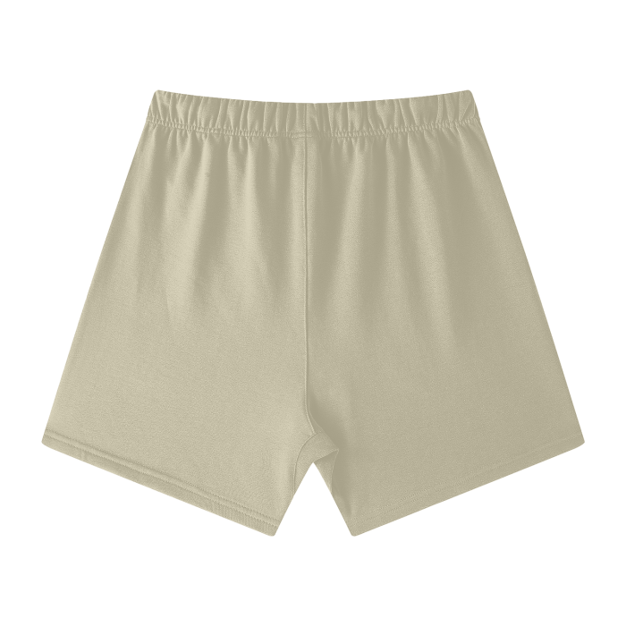 WaanArts. Streetwear Unisex Heavyweight Earth Tone Loose Fit FOG 100% Cotton Shorts