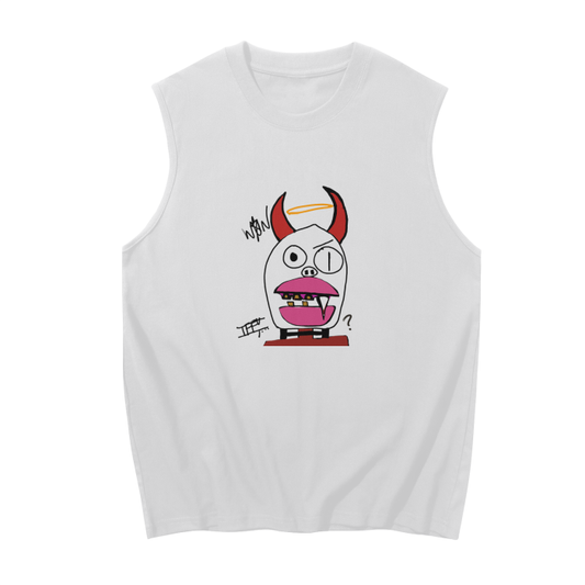 DEV!L'ISH Sleeveless Tank Top - 230 GSM