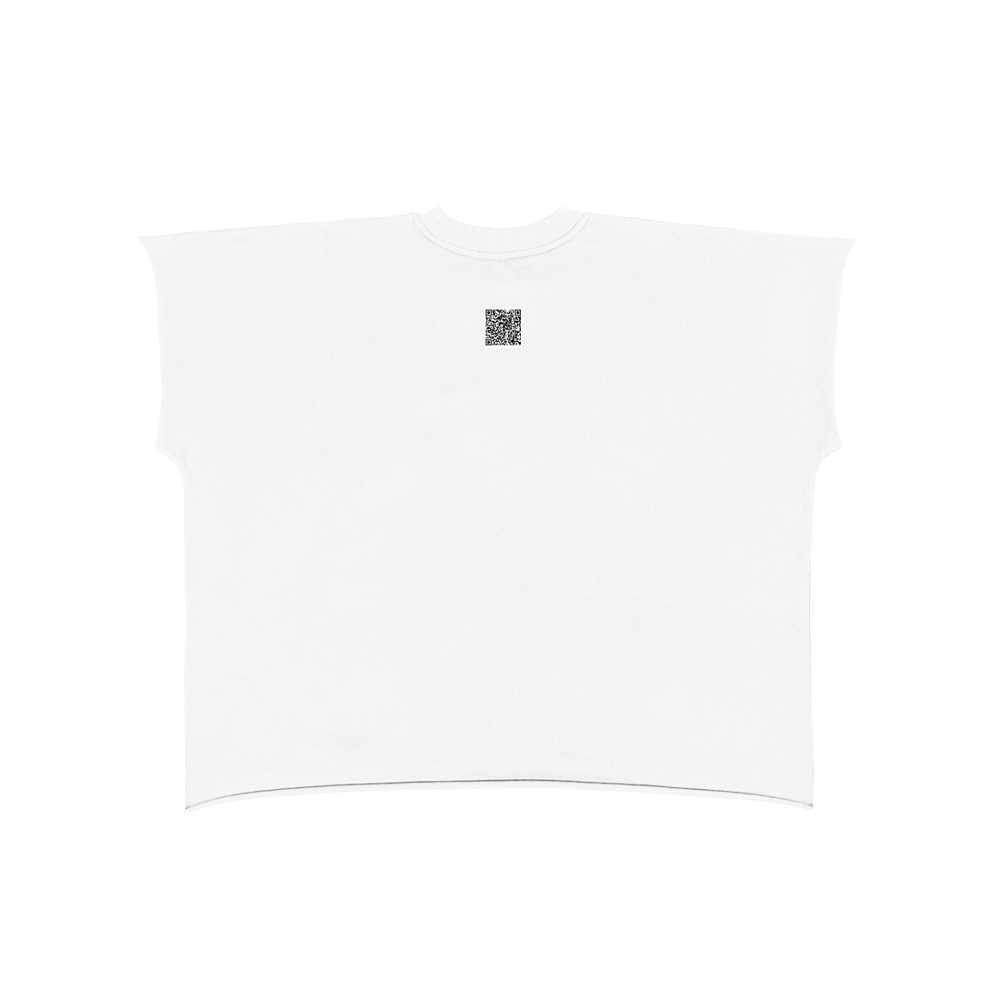 "DEPRIVATION" Raw Edge Boxy Non-Shrink T-Shirt